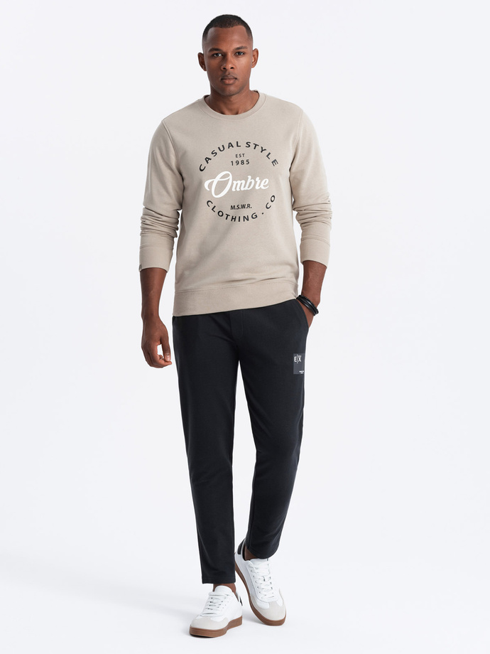 Men's logo sweatpants - black V1 OM-PASK-0167