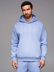 Unisex mikina s kapucí a kapsami - levandulová V9 OU-SNBC-0105