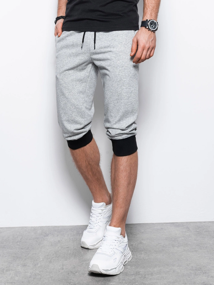 Men's sweatshorts - grey/black V3 P29