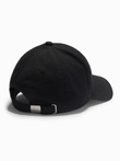 Men's baseball cap with logo - black V2 OM-ACCS-0100