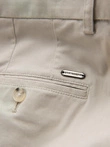 Pánske nohavice REGULAR FIT chino - béžové V2 OM-PACP-0183