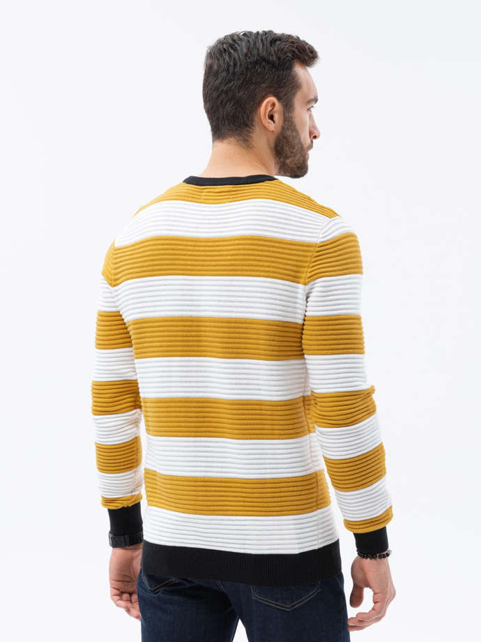 Men's sweater - mustard E189