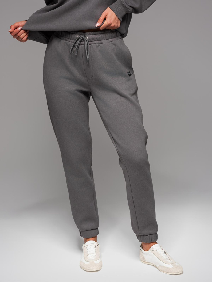 Classic sweatpants with drawstrings unisex-grey V18 OU-PSBC-0100