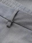 Men's REGULAR FIT chino pants with elastic waistband - gray V2 OM-PACP-0157