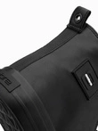 Adidași bărbătești cu vârf înalt și deget decorativ - negru V1 OM-FOTH-0157