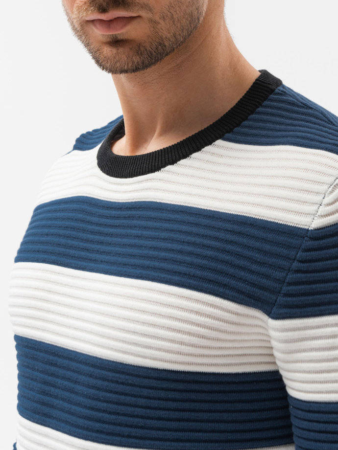 Men's sweater - dark blue E189