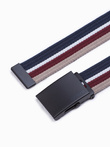 Men's sackcloth belt - navy A649