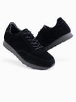 Pantofi bărbați monocromi stil streetwear - nisip V1 OM-FOTL-0183