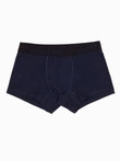 Men's cotton boxer shorts with contrasting elastic - 7-pack mix V2 OM-UNBO-0100