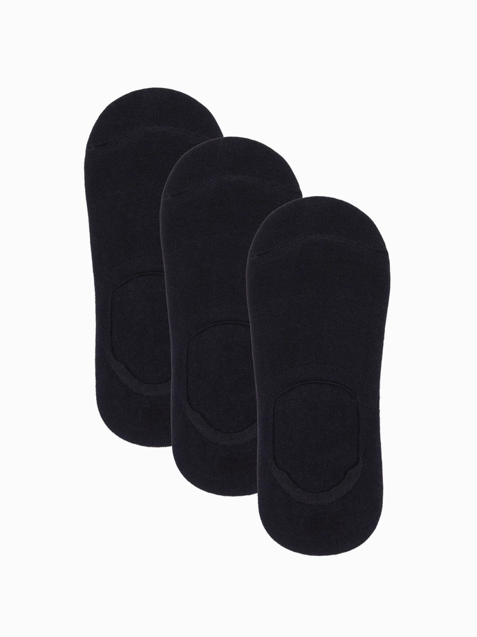 Men's foot socks 3-pack - black V2 OM-SOSS-0103