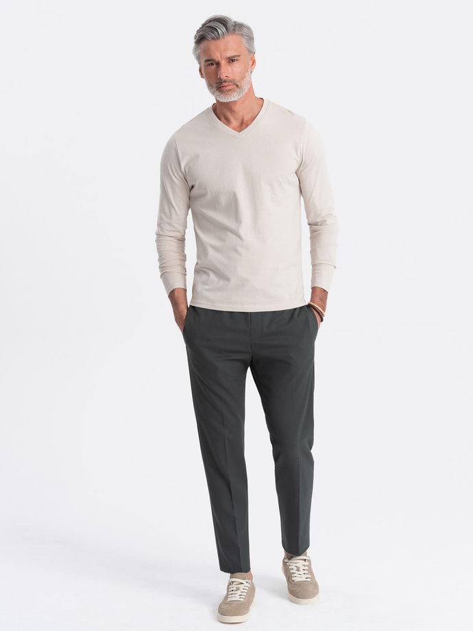 Vyriškas V-NECK rinkinys ilgomis rankovėmis - mišrus 2 vnt. V5 Z41