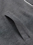 Pánská pletená bunda bomber - černá V1 OM-SSZP-0238