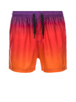 Pánské plavky s ombre efektem - oranžové V17 OM-SRBS-0125