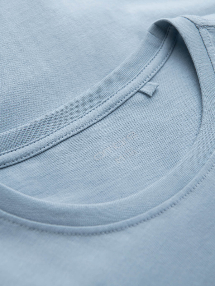 San Francisco men's printed cotton t-shirt - blue V1 OM-TSPT-0120