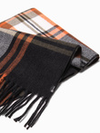 Men's scarf - grey/white A408
