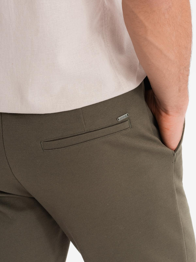 Pantaloni scurți pentru bărbați CHINO - albastru deschis V15 OM-SRDS-0103