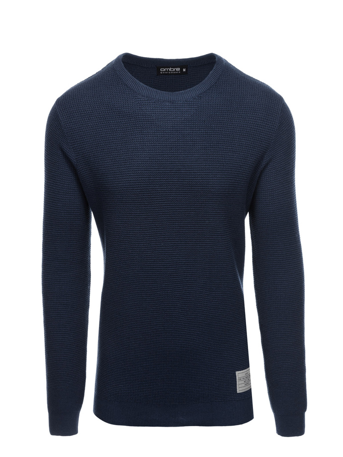 Men's sweater - dark blue E185