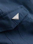 Pantaloni cargo STRAIGHT LEG pentru bărbați cu broșă triunghiulară pentru buzunare - albastru închis V4 OM-PACG-0196