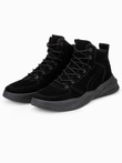 Men's winter shoes trappers - black T380