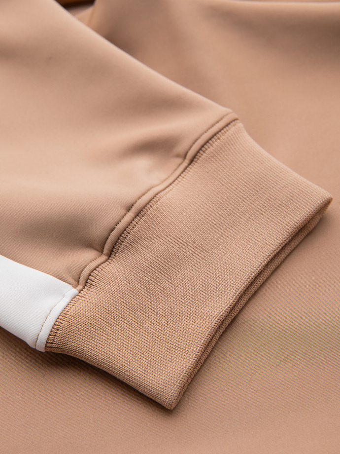 Pantaloni de trening bărbătești din tricot structurat - grafit V5 OM-PASK-0211