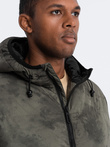 Men's winter jacket - khaki C529