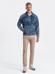 Pánská džínová bunda katana - denim V4 OM-JADJ-0123