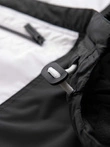 Jachetă sport ușoară colorată pentru bărbați cu fleece - albastru și grafit V2 OM-JANP-0194