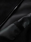 Men's raglan sleeve bomber jacket - black V1 OM-JANP-0159