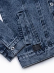 Pánská džínová bunda katana - denim V4 OM-JADJ-0123
