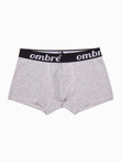 Men's underpants - grey 3-pack U159
