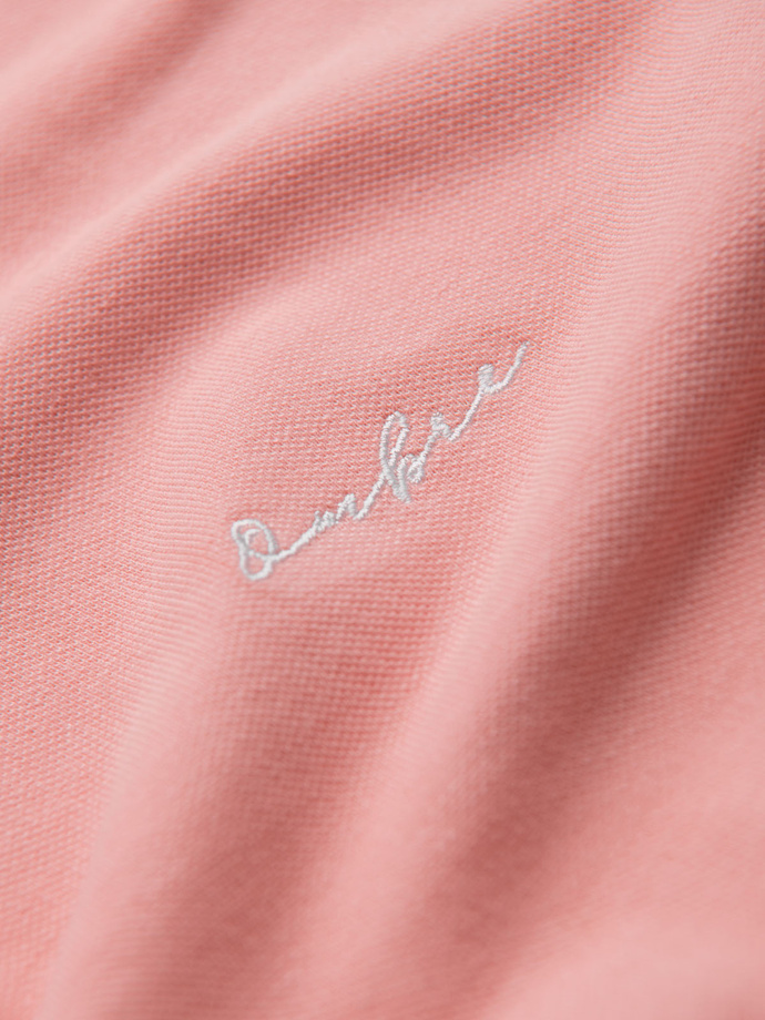 Bavlnená pletená polokošeľa - ružová V5 OM-POSS-0103