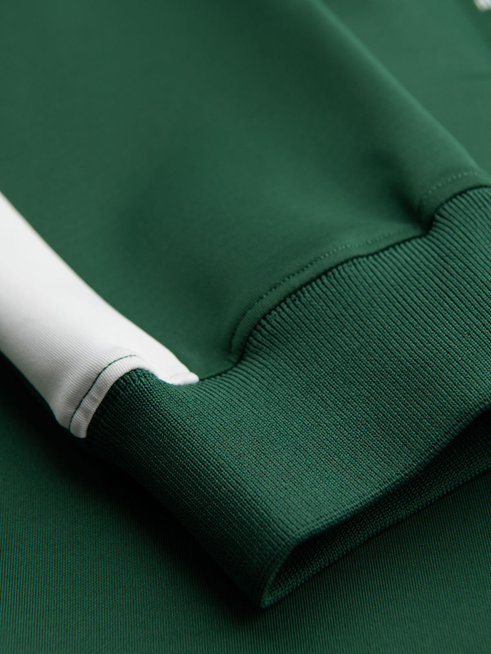 Pantaloni de trening bărbătești din tricot structurat - grafit V5 OM-PASK-0211