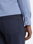 Pánske chino nohavice na mieru - tmavomodré V4 OM-PACP-0151
