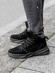Men's winter shoes trappers - black T380