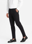 Pánské uniformní kalhoty REGULAR FIT chinos - černé V5 OM-PACP-0183