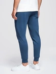 Pantaloni de trening jogger pentru bărbați - albastru marin V4 OM-PABS-0173