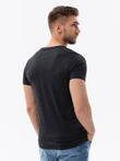 Tricou simplu barbati - negru S1370