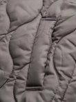 Men's insulated coat with hood and concealed zipper - black V1 OM-COWC-0110