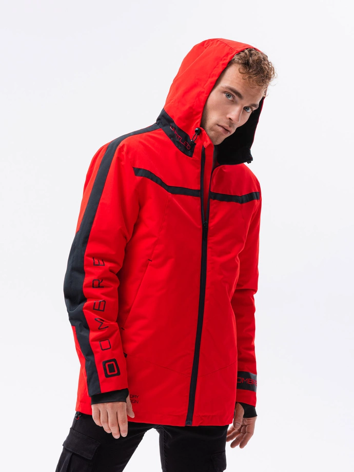 Men's jacket - red C455