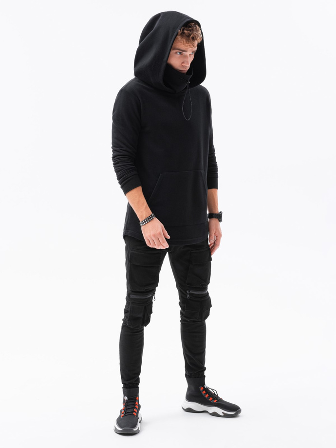 Men's hoodie New York - black B1012