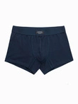 BASIC men's single color matching boxer shorts with elastane - 3 pack mix OM-UNBB-0106