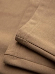 Pantaloni de trening pentru bărbați cu picior fără căptușeală - maro V2 OM-PABS-0206