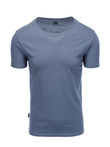 Men's plain t-shirt - denim S1370