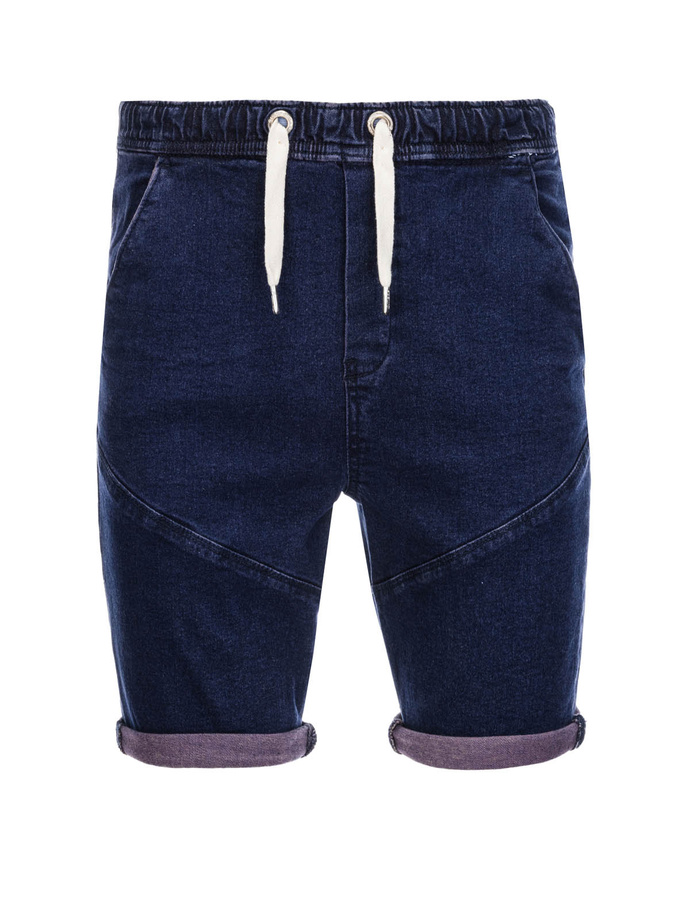 Pantaloni scurti din denim barbati - violet W361