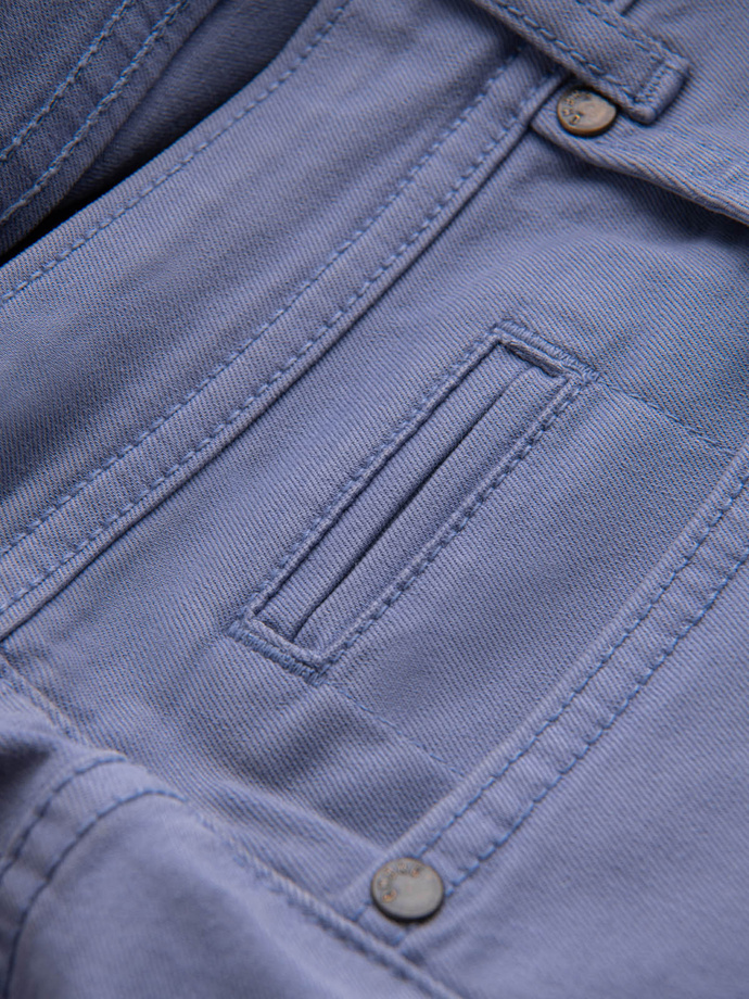 Pantaloni scurți pentru bărbați CHINO - albastru deschis V15 OM-SRDS-0103