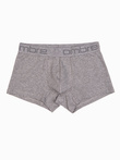 Men's cotton boxer shorts with logo - 3-pack mix V3 OM-UNBO-0105