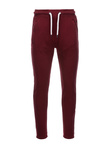 Pantaloni de trening barbati - rosu inchis P946