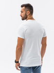 Tricou simplu barbati - alb S1224