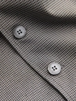 Jilet casual jacquard pentru bărbați fără rever - gri V2 OM-BLZV-0111