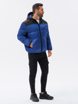 Men's winter jacket - blue C458